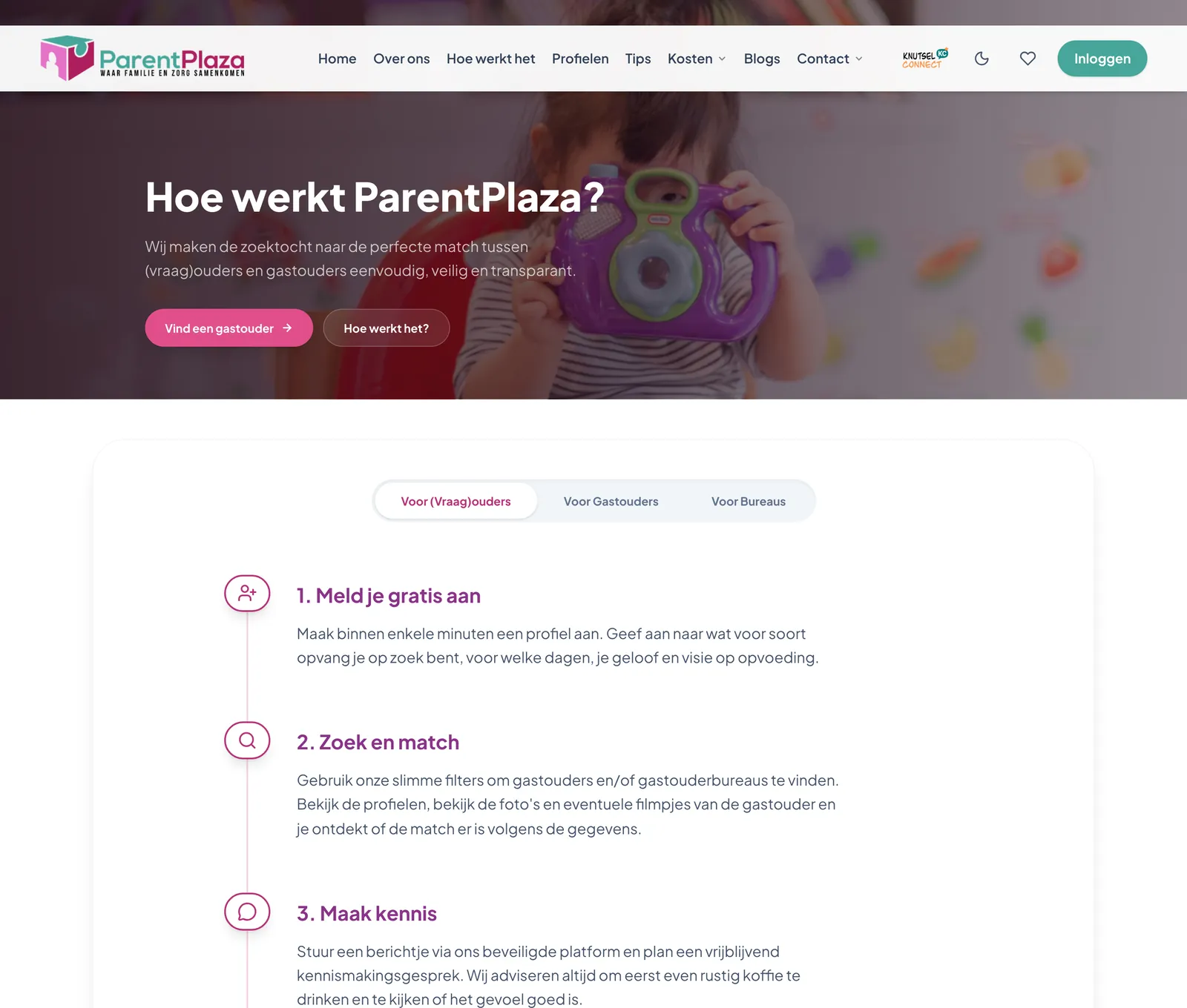 ParentPlaza nasıl çalışır sayfası
