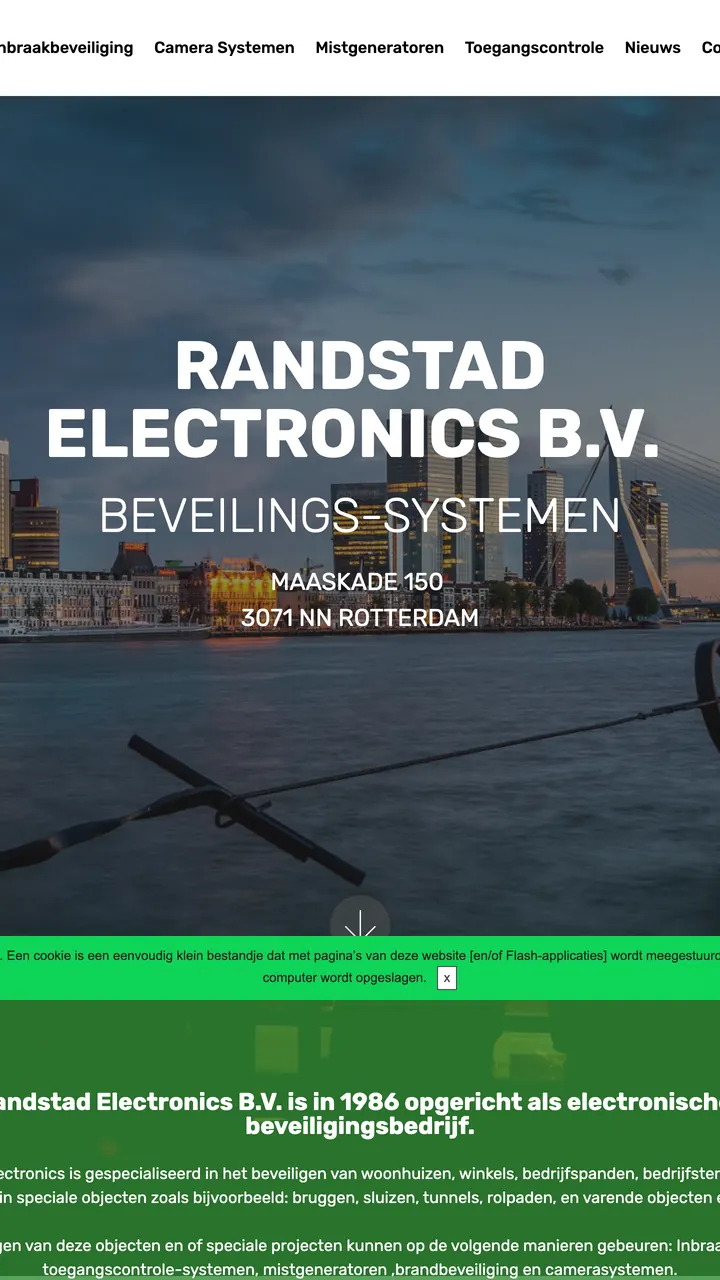 Randstad Electronics projesinin ekran görüntüsü