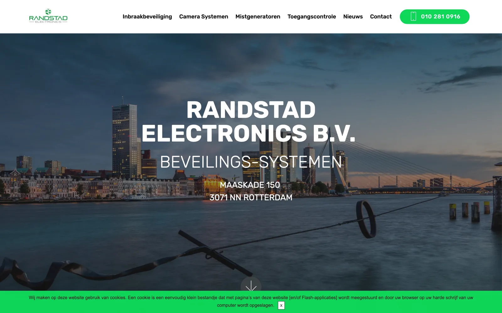 Randstad Electronics açılış ekranı